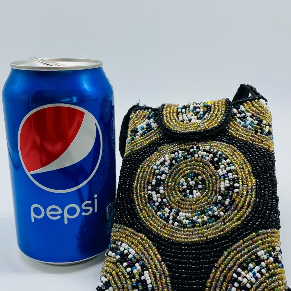 Gorgeous Vintage Hand Beaded Purse